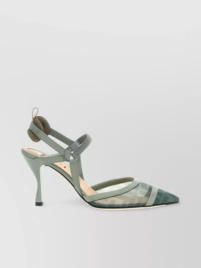FENDI 'LITE' SLINGBACK FEATURING MESH DETAILING