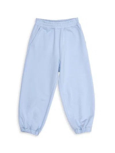 Fendi Kids' Little Boy's & Boy's Logo Sweatpants In Blue
