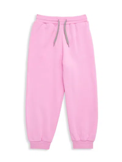 Fendi Kids' Little Girl's & Girl's Logo Joggers In Pink