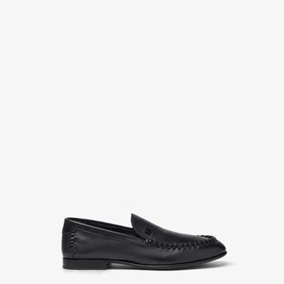 Fendi Loafer In Black