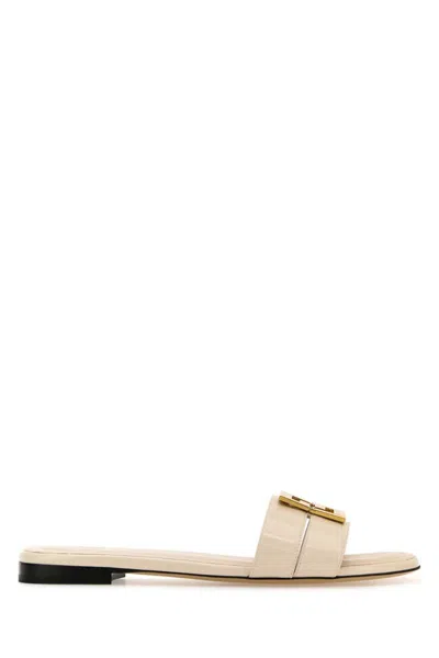 Fendi Loavers In White