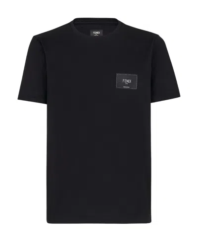 Fendi Black Jersey T-shirt