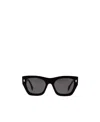 Fendi Roma Square Acetate Sunglasses In Black