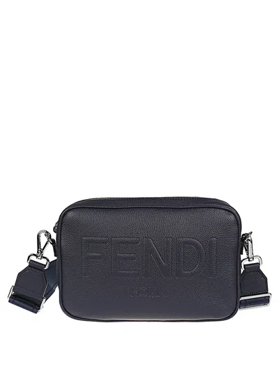 Fendi Logo Bag In Black