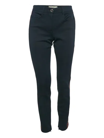 Pre-owned Fendi Logo-band Trousers