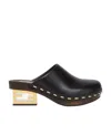 Fendi Baguette Clog In Black