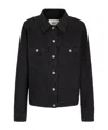 Fendi Women Ff Jacquard Truck Jacket In Black