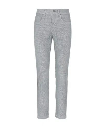 Fendi Logo Casual Pants In Gray