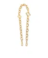 Fendi Logo Chain Shoulder Strap In Nude