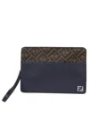 Fendi Logo Clutch Bag