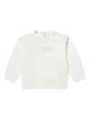 Fendi Logo-cut-out Sweatshirt In White