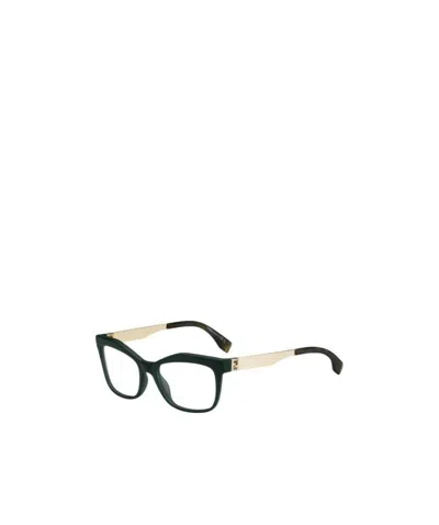 Fendi Logo Detail Flat Lens In Multicolor
