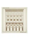 Fendi Architectural Print Lightweight Soft Square Shawl