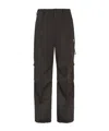 Fendi Logo Details Casual Pants In Black