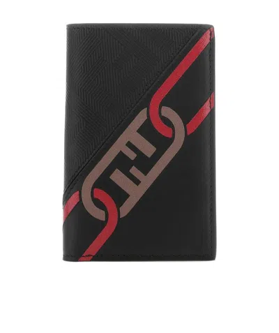 FENDI FENDI MONOGRAM EMBOSSED BIFOLD WALLET