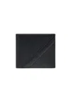 Fendi Logo-embossed Bi-fold Wallet In Black