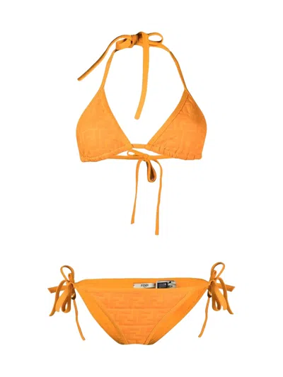 Fendi Bikini In Orange