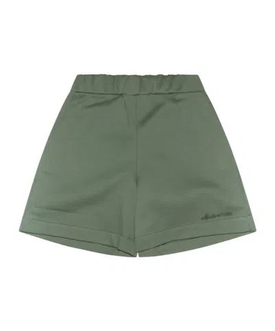 FENDI FENDI KIDS LOGO-EMBROIDERED ELASTICATED WAISTBAND SHORTS
