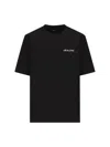 FENDI FENDI LOGO EMBROIDERED CREWNECK T-SHIRT