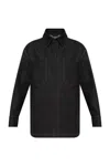 Fendi Dark Blue Denim Selleria Jacket In Blue