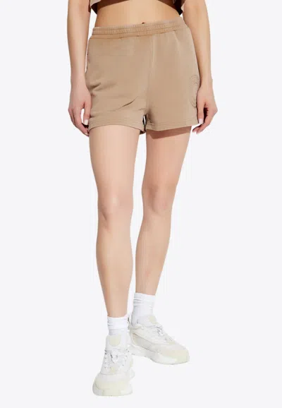 Fendi Logo-embroidered Mini Shorts