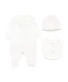 Fendi Logo-embroidered Pajama Set In White