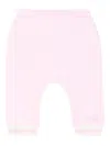 Fendi Baby Girls Logo Joggers In Pink