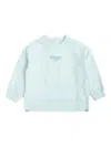 Fendi Logo Embroidered Sweater In Blue