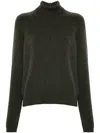 Fendi Logo-embroidered Sweater In Green