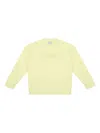 Fendi Kids Logo Sweatshirt In Yellow