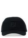 FENDI LOGO EMBROIDERY CAP