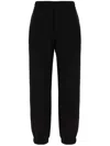 Fendi Logo-embroidery Track Pants In Black