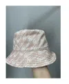 Fendi Logo Printed Bucket Hat In Gray