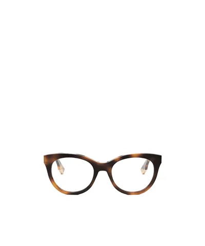 Fendi Logo Flat Mirror In Black
