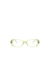 Fendi Logo Flat Mirror In Nude
