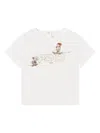 Fendi Logo-graphic Baby T-shirt In White