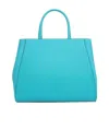 Fendi Logo Handbag In Blue