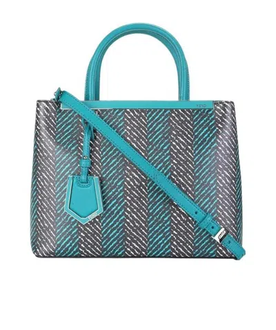 Fendi Logo Handbag In Multicolor
