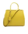 Fendi Logo Handbag In Yellow