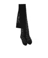 Fendi Logo-jacquard Tights In Black