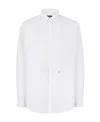 Fendi Long-sleeve Cotton Shirt In White