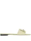 Fendi Logo-patch Slides