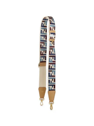 Fendi Logo-pattern Shoulder Strap In Multi