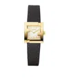 Fendi Logo Pattern Watch In Black