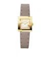 Fendi Logo Pattern Watch In Nude