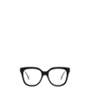 Fendi Logo-plaque Round-frame Glasses In Black