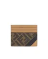 Fendi Logo-print Cardholder In Multicolor