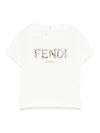 Fendi Logo-print T-shirt In White