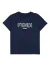 Fendi Logo-print T-shirt In Multi