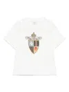 Fendi T-shirt Mit Grafischem Print In White